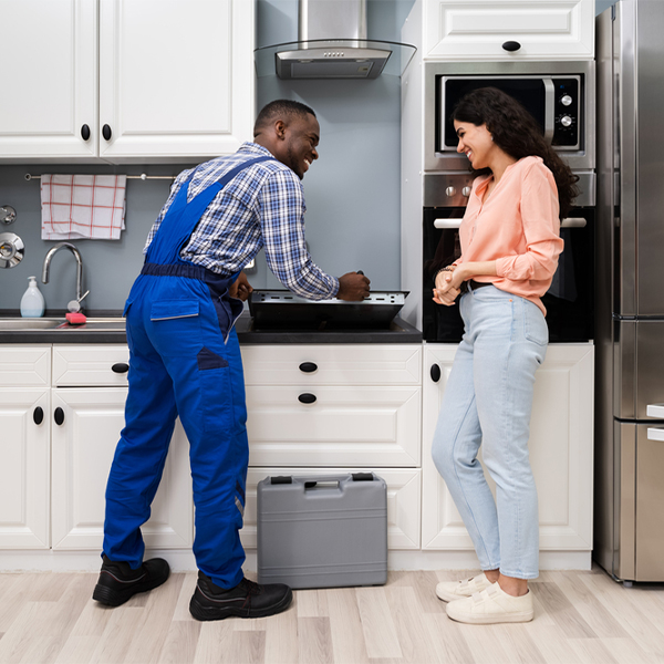 can you provide an estimate for cooktop repair before beginning any work in Sangrey MT